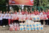 Menyambut Hari Raya Imlek 2025/2576, PSMTI Kota Medan menghadiri kegiatan bakti sosial di Vihara Dharma Bhakti, Kota Medan (12/01/2025). (Dok. PSMTI)