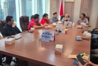 Pimpinan Pusat Gerakan Pemuda (GP) Ansor melakukan kunjungan silahturahmi dengan Paguyuban Sosial Marga Tionghoa Indonesia (PSMTI) Pusat di SCBD, Jakarta, Rabu, 22 Januari 2025. (Dok. PSMTI)