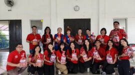 PSMTI bersama ACYA menggelar kegiatan bakti sosial Berbagi Kasih dengan Yayasan Bhakti Luhur, Tangerang (9/2/2025). (Dok. PSMTI)