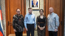 Perhimpunan Persahabatan Indonesia-Rusia (PPIR) bertemu Duta Besar Rusia, Sergey Gennadievich Tolchenov. (Dok. PPIR)