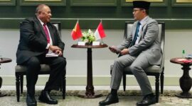 Menteri Luar Negeri RI Sugiono menerima kunjungan kerja Menteri Luar Negeri Timor-Leste Bendito dos Santos Freitas. (Dok. Kemlu.go.id)