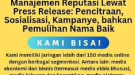 Hubungi WhatsApp Center: 0831 1555 7788, jika Anda atau korporasi Anda ingin melakukan publikasi press release, baik di media mainstream maupun bukan. (Dok Sapulamgit.com)