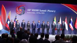 Presiden Indonesia Prabowo Subianto di acara KTT ASEAN 2025, Kuala Lumpur. (Dok. Tim Media Prabowo)