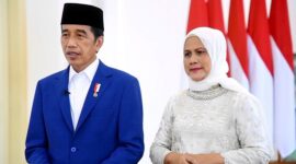 Presiden ke-7 Republik Indonesia Joko Widodo bersama Iriana Jokowi. (Dok. Presidenri.go.id)