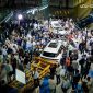 Scene of the CHERY Three-Vehicle Composite Crash Test
