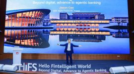 Huawei Digital Finance Group CEO Cao Delivers Keynote Speech