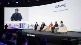 A panel session at ATxSummit 2025
