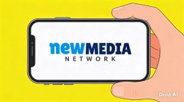 Pendiri Persrilis.com Budi Purnomo Karjodihardjo saat mengumumkan kemitraan distribusi press release digital bersama New Media Network (NMN) di Jakarta. (Dok. Persrilis.com)
