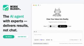 WorkBuddy (atas) dan Miora (bawah) merupakan dua agen AI terbaru yang melengkapi "agent playground" milik Tencent Cloud yang terus berekspansi.