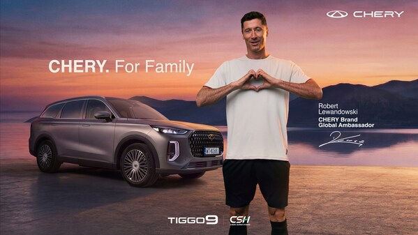 Robert Lewandowski, CHERY Brand Global Ambassador