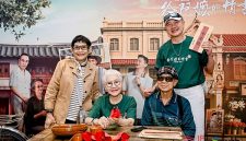 Usha, who portrays elderly Nanzhi, attends the "Dear You" premiere in Thailand